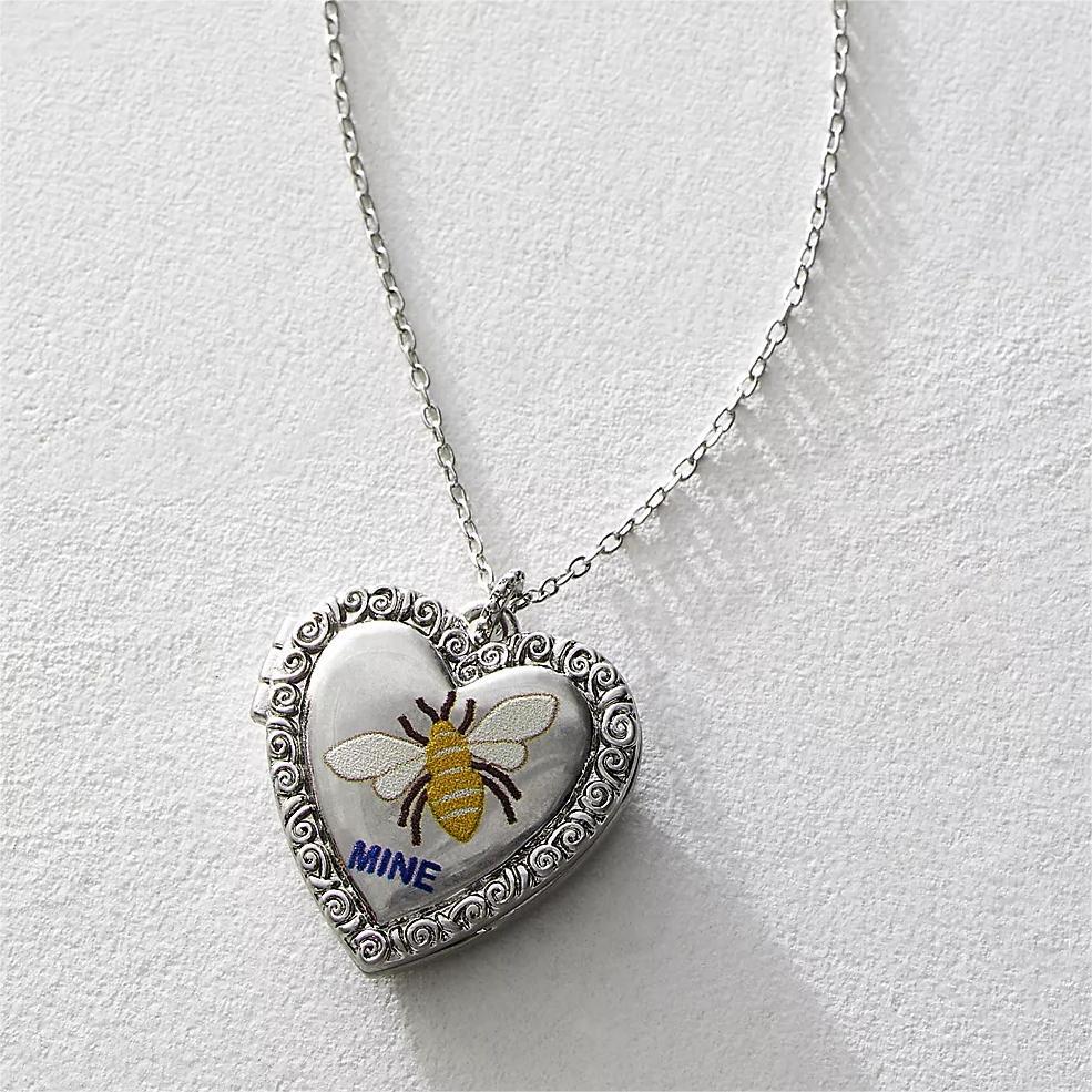 Wholesale Rose Drop Oil Opening and Closing Album Copper Necklace